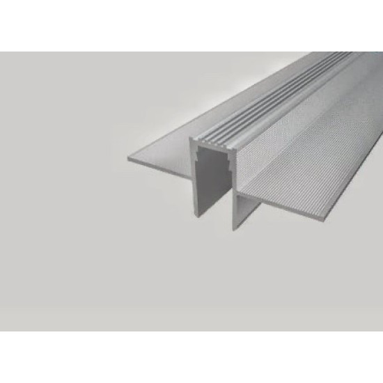 LED-профиль теневого шва, 15 мм., без покрытия