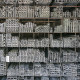 Плинтус алюминиевый накладной 40 мм (без покрытия)