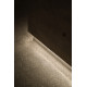 Плинтус скрытый алюминиевый с LED подсветкой 60 мм без покрытия